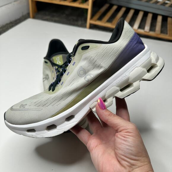 On Cloud Cloudspark Ice Grove Gray Sneakers - Picture 1 of 6